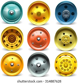 Vector Wheel Disk Set