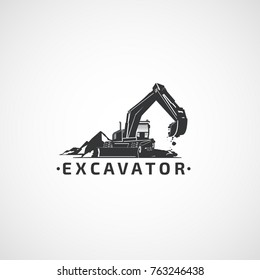 Vector wheeled excavator.