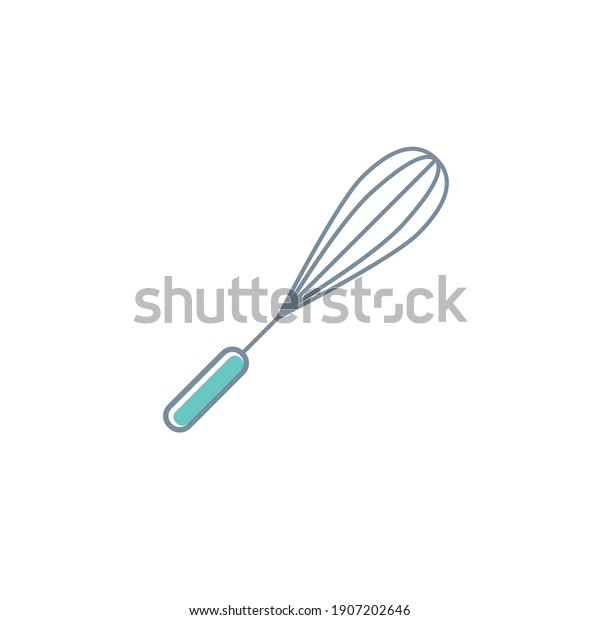 Vector whisk icon mixer. Kitchen beater cooking\
whisk bakery food\
blender