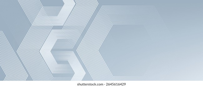 Vector white abstract background with dynamic wavy hexagon texture. suitable for wallpaper simple eps 10