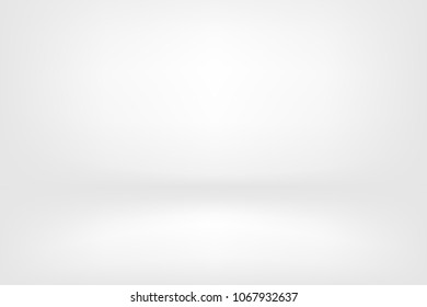 Vector white abstract background empty room with spotlight effect.Graphic art design.