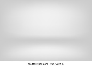 Vector white abstract background empty room with spotlight effect.Graphic art design.