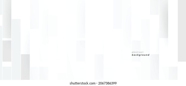 Vector white abstract graphic design. background Template Banner Pattern Web.