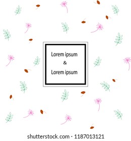 Vector white background.