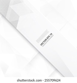 Vector white background abstract lines. design geometrical