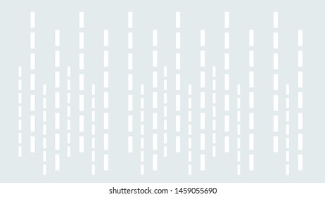 Vector white background with vertical ornament. Blue and white