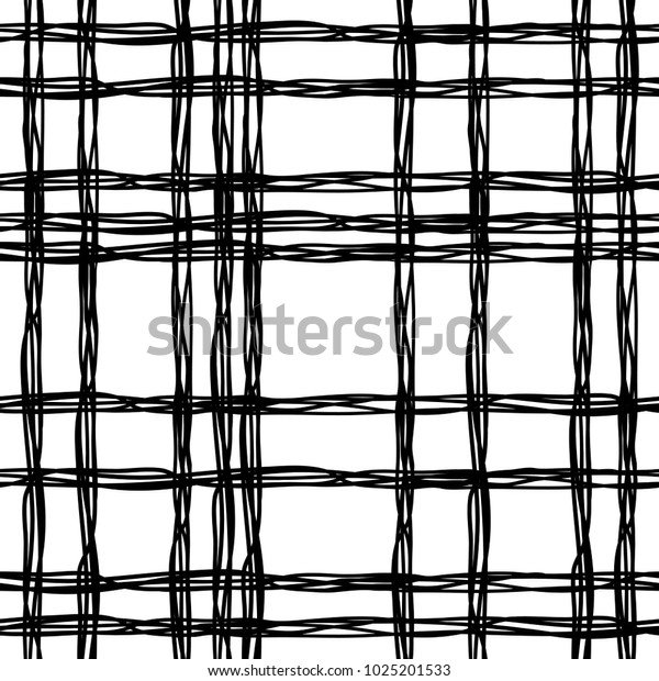 Vector White Black Abstract Geometrical Lines Stock Vector (Royalty