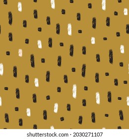 Vector white black stripes yellow repeat pattern