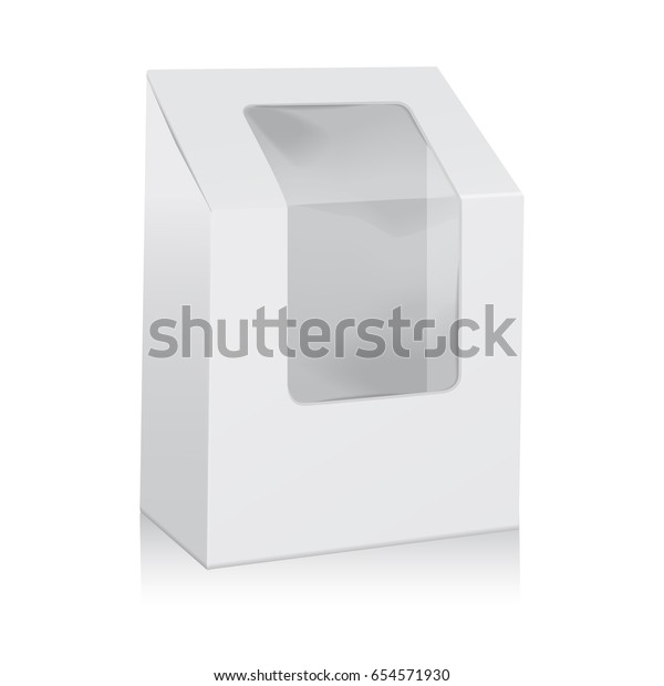 Download Vector White Blank Cardboard Triangle Box Stock Vector Royalty Free 654571930 Yellowimages Mockups