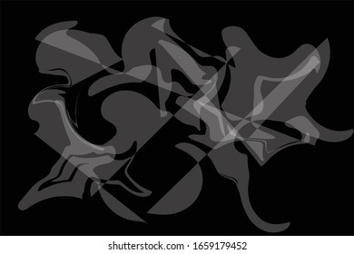Vector White Color Abstract on background