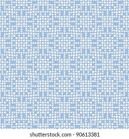 Vector white dots seamless pattern in blue background