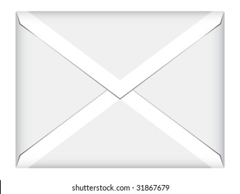vector white envelope