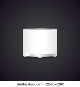 vector white exhibition trade show POS POW booth mock up 