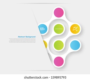 Vector white frame. Museum blank and gray 3d card
