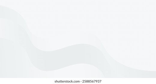 Vector white and gray background with gradient color and artistic dynamic illustration abstract