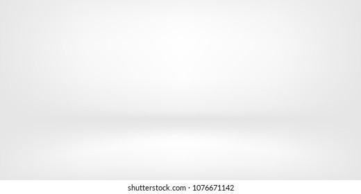 Vector white grey abstract background empty room with spotlight effect.Graphic art design.