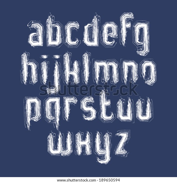 SUPER SIZED STROKED SCRIPT