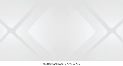 Modelo horizontal branco vetorial para banner de negócios. gradiente abstrato background.eps10