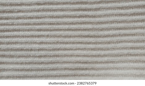 Vector white knitted line texture.
Texture of white knitted clothes vector. Knitting lines for interior decor. Parallel white lines. Geometric knitted background. White texture of knitted clothing.