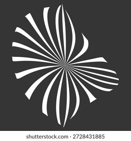 Plano de fundo branco vetor luz de explosão solar ....