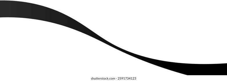 Vector white  line background curve element with white space for text and message design, layers, vector, white, eps 10