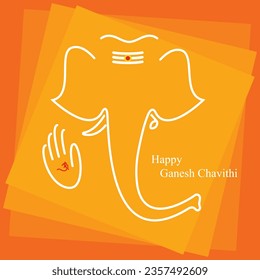 Abstrakte Abstraktion von Vektor-Weißlinien-Ganesh 