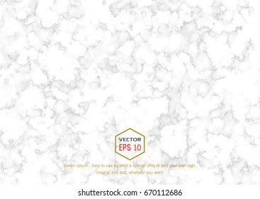 Vector white marble texture, Can be used to create surface effect for your design product such as background of various greeting cards or architectural and decorative patterns.