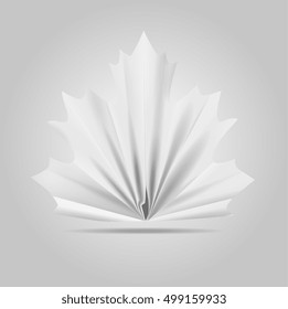 Paper Origami Maple Leaf Images Stock Photos Vectors