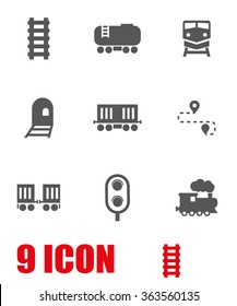 Conjunto de iconos de carriles blancos vectoriales