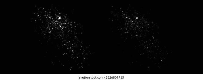 Vector white snow new year snowflakes decoration background design