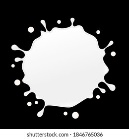 Vector white splash. To see the other vector splash illustrations , please check Splash and Dripping collection.