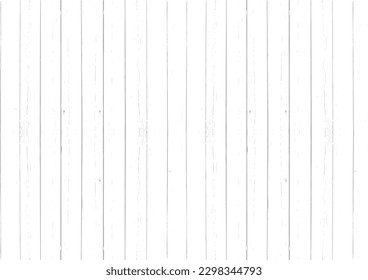Vector white wood panel texture for backgrounds or design. Rustic grayscale wooden wallpaper. White washed wood.�