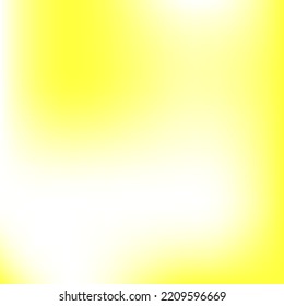 Vector White Yellow Color Gradient Mesh. Bright Smooth Spotlight Light Gradient Backdrop. Lemon Liquid Neon Vivid Vibrant Smooth Surface. Fashion Trendy Multicolor Watercolor Blurry Background.