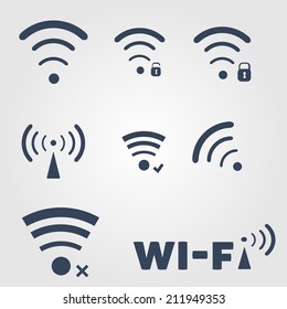 Vector wi-fi icon