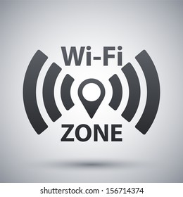 Vector Wi-Fi network icon