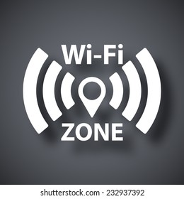 Vector Wi-Fi network icon