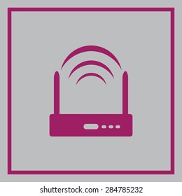 Vector Wi-Fi network vector icon