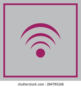 Vector Wi-Fi network vector icon