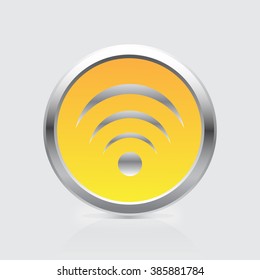 Vector Wi-Fi network vector icon