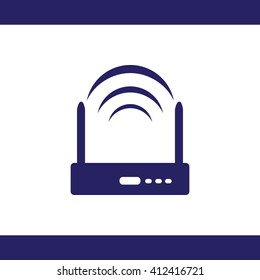 Vector Wi-Fi network vector icon