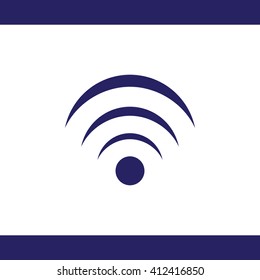 Vector Wi-Fi network vector icon