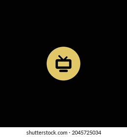 WLAN-Signal der Vektorgrafik auf goldenem und schwarzem Hintergrund, geeignet zur Verwendung als Symbol für die Herstellung von Bannern oder Plakaten, die ein Signalsymbol erfordern