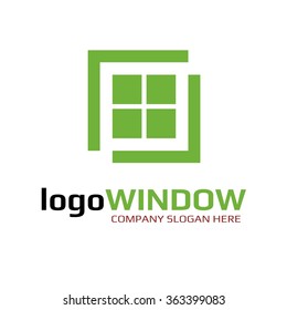Vector of window  icon. House. Business team for construction icon. Business icon for the company. Abstract symbol of house village cottage. Design element. Vector illustration.