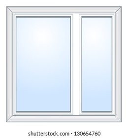 Vector window illustration