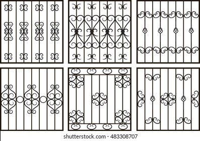 Vector Window Lattice Stock Vector (Royalty Free) 483308707 | Shutterstock