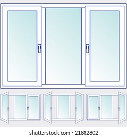 Vector window set