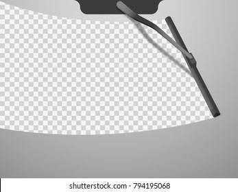 Vector Windscreen Wiper Illustration