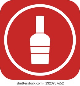 Vector Wine bottle Icon
