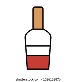 Vector Wine bottle Icon
