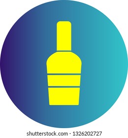 Vector Wine bottle Icon
